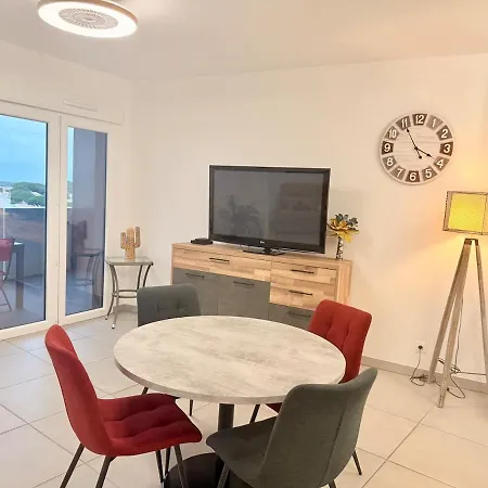 Iconic T3 - Parking - Wifi - Vue Et Montagne Lejlighed Agde