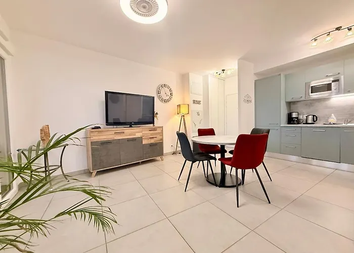 Apartman Iconic T3 - Parking - Wifi - Vue Et Montagne Agde